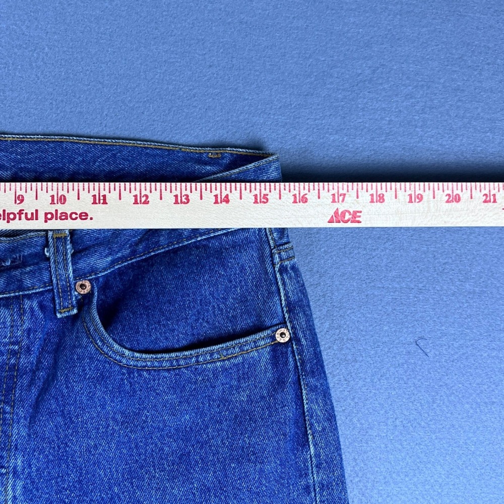VTG 90s 1990 Levis 501 Jeans Mens 32x32 Straight Button Fly Denim Made in USA - Picture 9 of 12